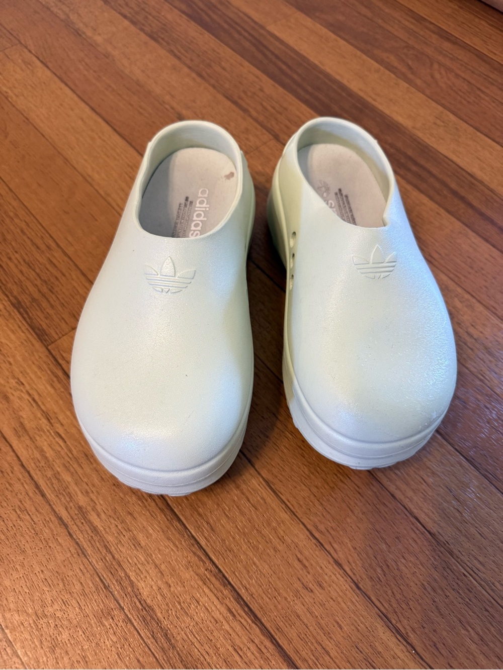 adidas Adifom Stan Smith Mule Shoes in Pale Mint Green